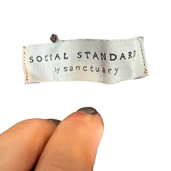 Sanctuary Dark Pink & Black Leopard Animal Print Ankle Skinny Jeans Women Sz 8 - Picture 12 of 13